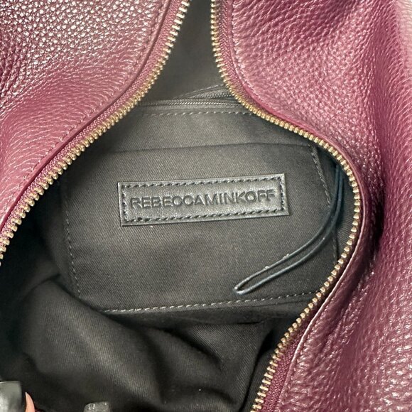 Rebecca Minkoff Julian Leather Backpack - Currant - HF19GPBB01 - Picture 14 of 16